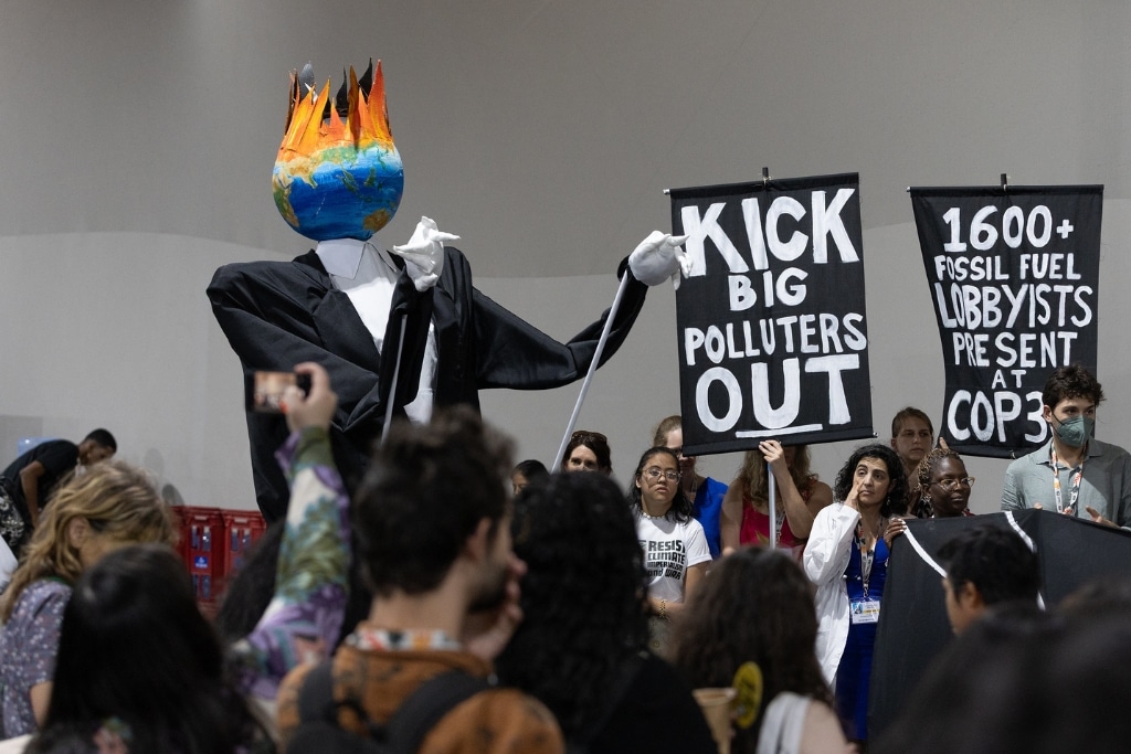 Civil society actions at COP30 on Friday, November 14.