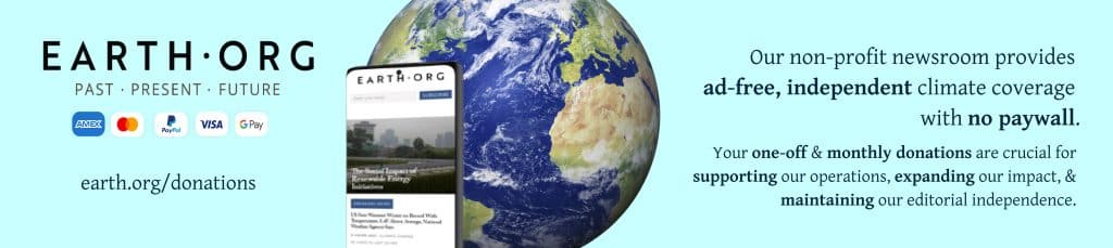 Donate to Earth.Org, support climate coverage