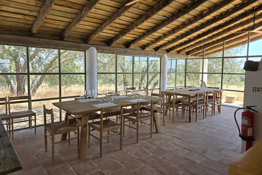 Around 15% of the Tapada de Coelheiros winery's revenue comes from enotourism.