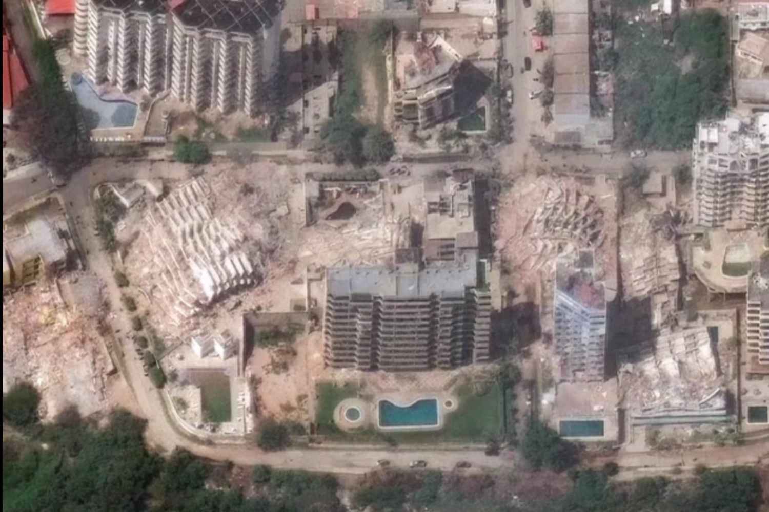 immagini satellitari terremoto venezuela