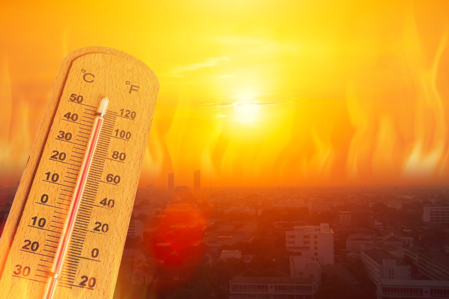 Anticyclone subtropical en approche : températures jusqu’à 40 °C, les villes les plus à risque
