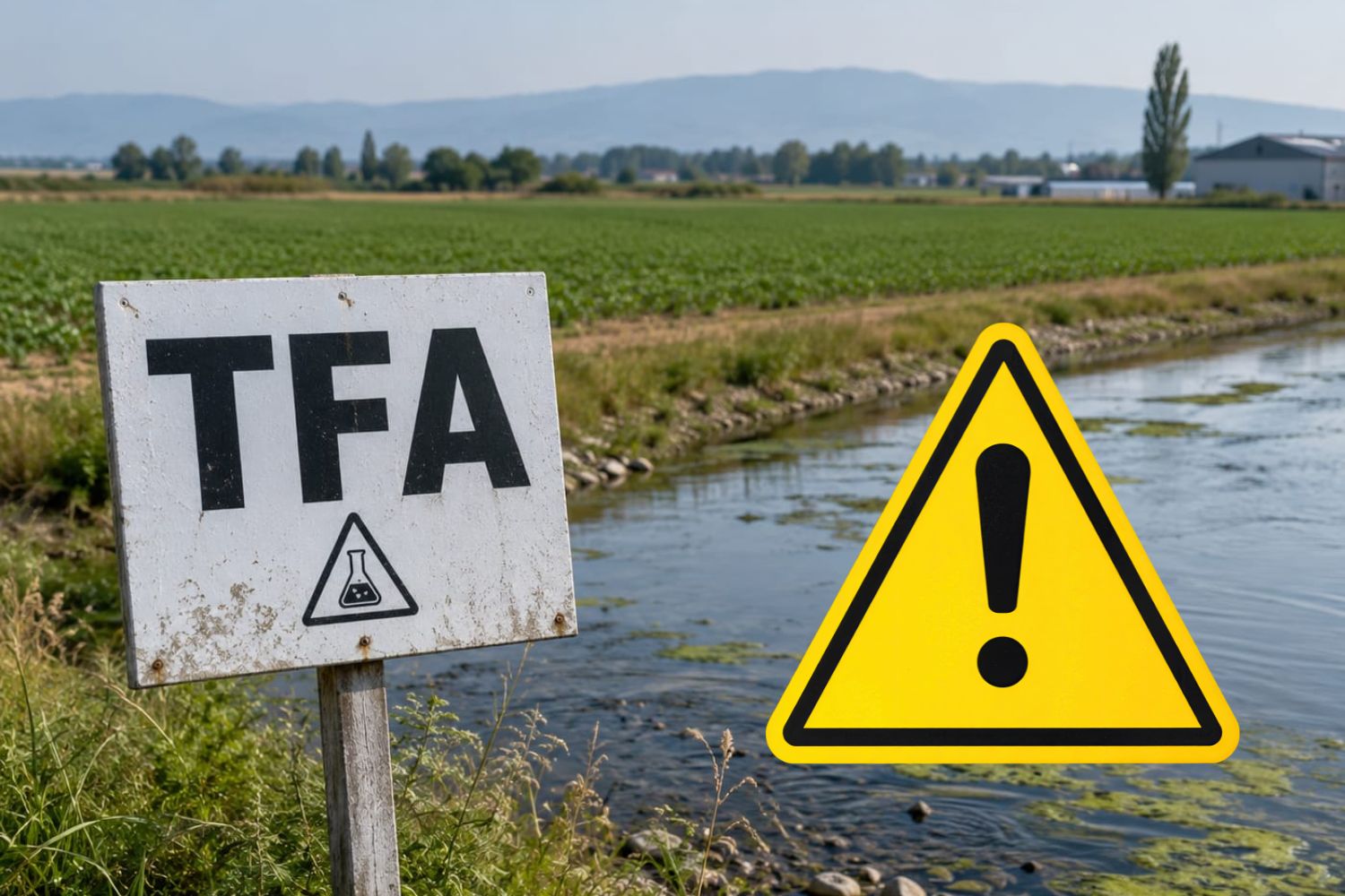 C’est officiel : le TFA, le PFAS le plus répandu en Europe, est toxique pour la reproduction (dans l’eau et les aliments)