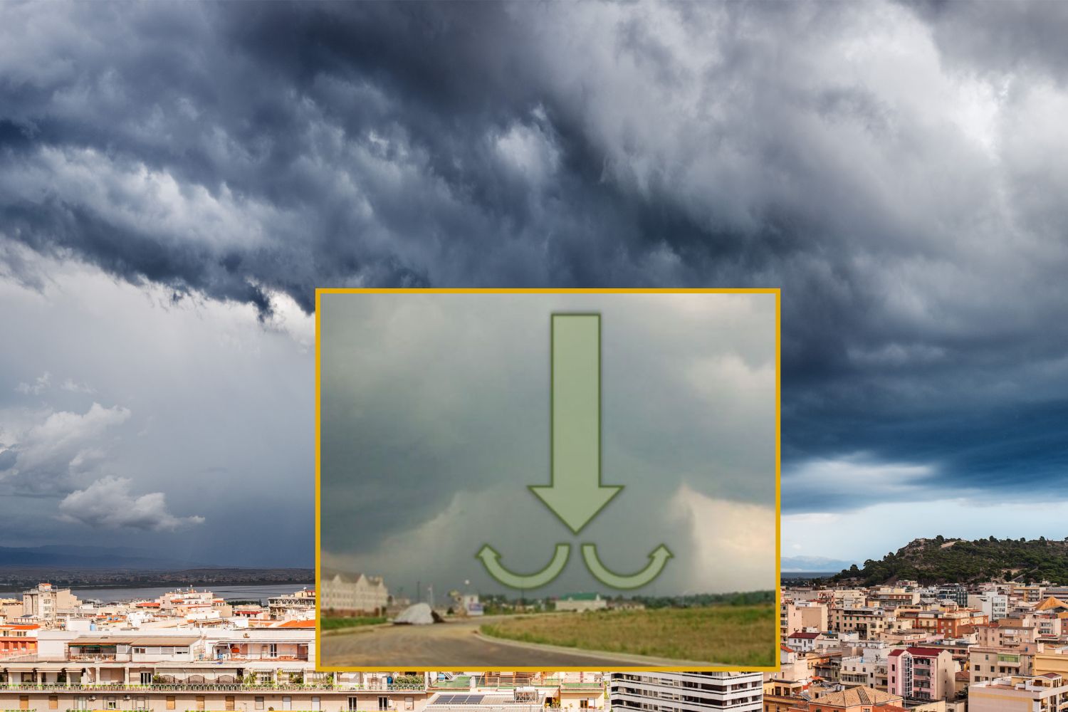 Chaleur étouffante d’abord, puis vent fort et orages : comprendre le downburst et s’y habituer