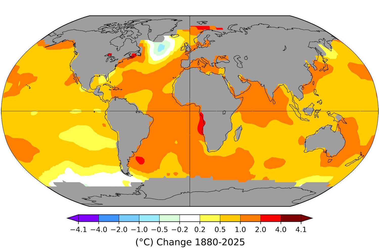 Dans cette zone de la Terre, la température est en baisse : le « cold blob » inquiète les scientifiques