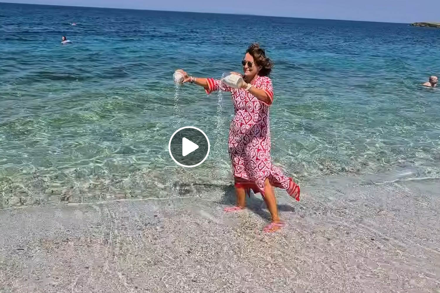 40 kg de sable ramenés à la plage d’Is Arustas, un geste de respect envers un territoire splendide