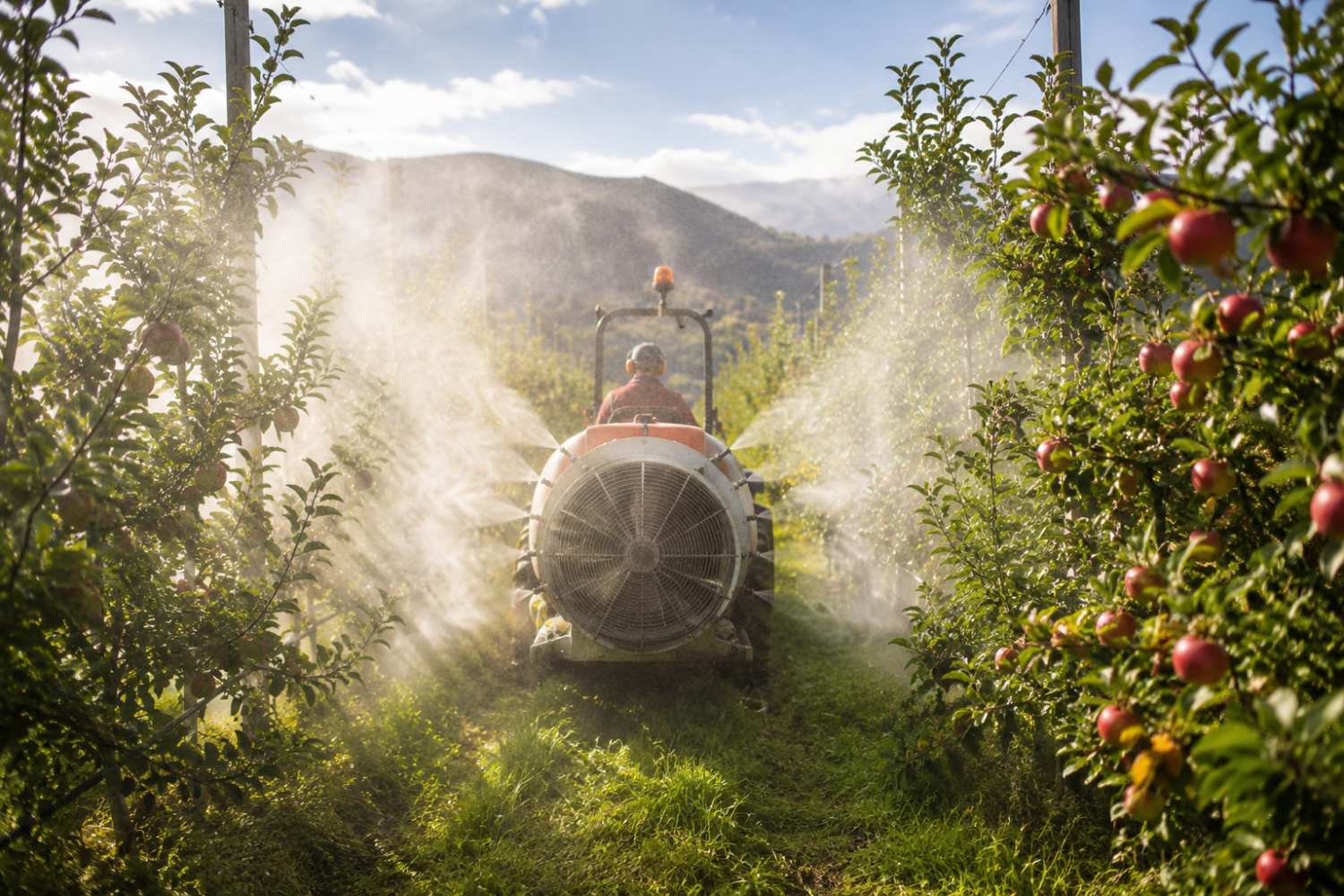 Pesticides dans les vergers de pommes italiens : étude révèle des effets neurotoxiques potentiels et critique les contrôles de l’UE