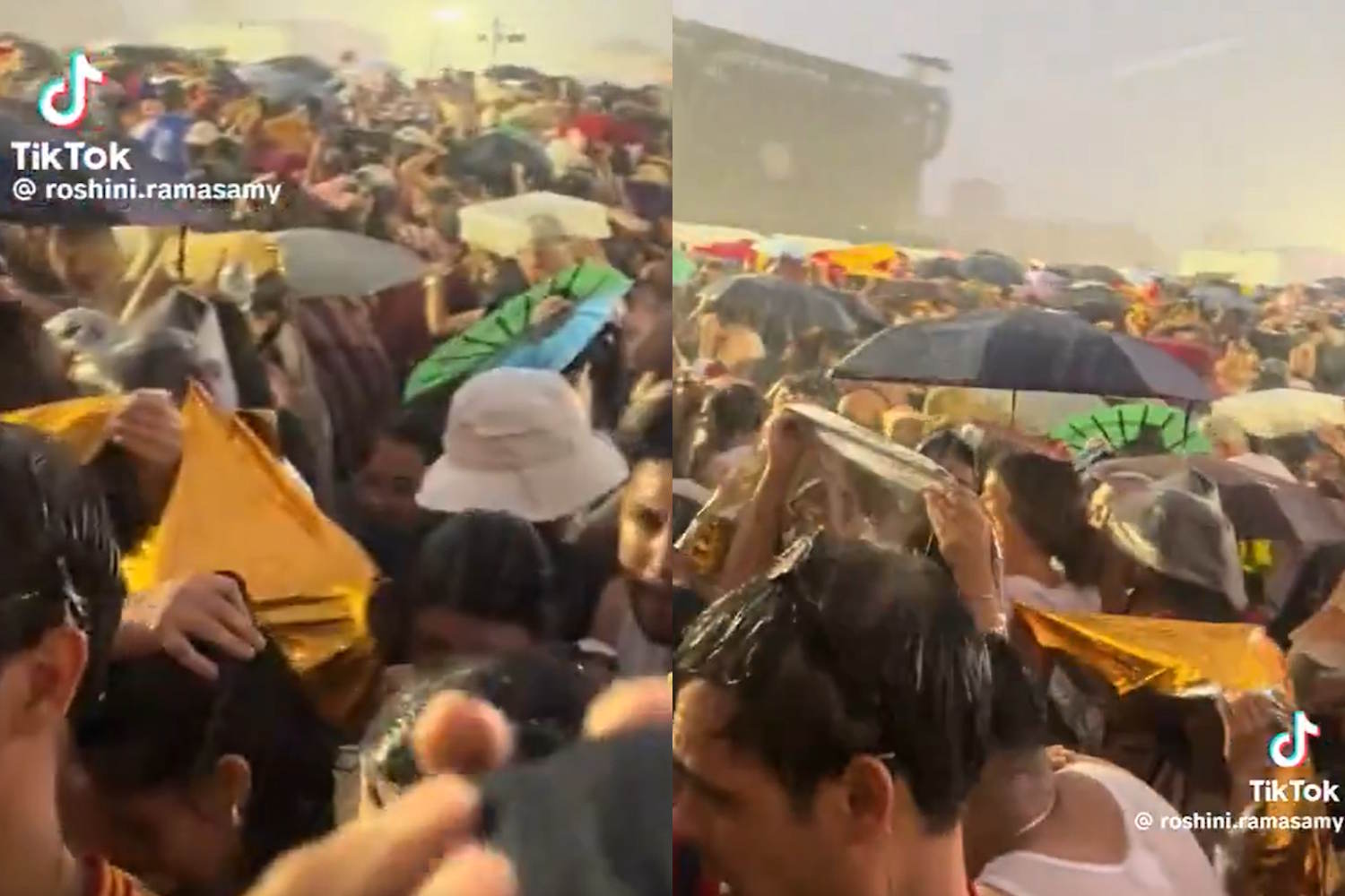 Plusieurs blessés parmi les spectateurs du concert de Bad Bunny, victimes du nouvel événement extrême qui a frappé notre pays