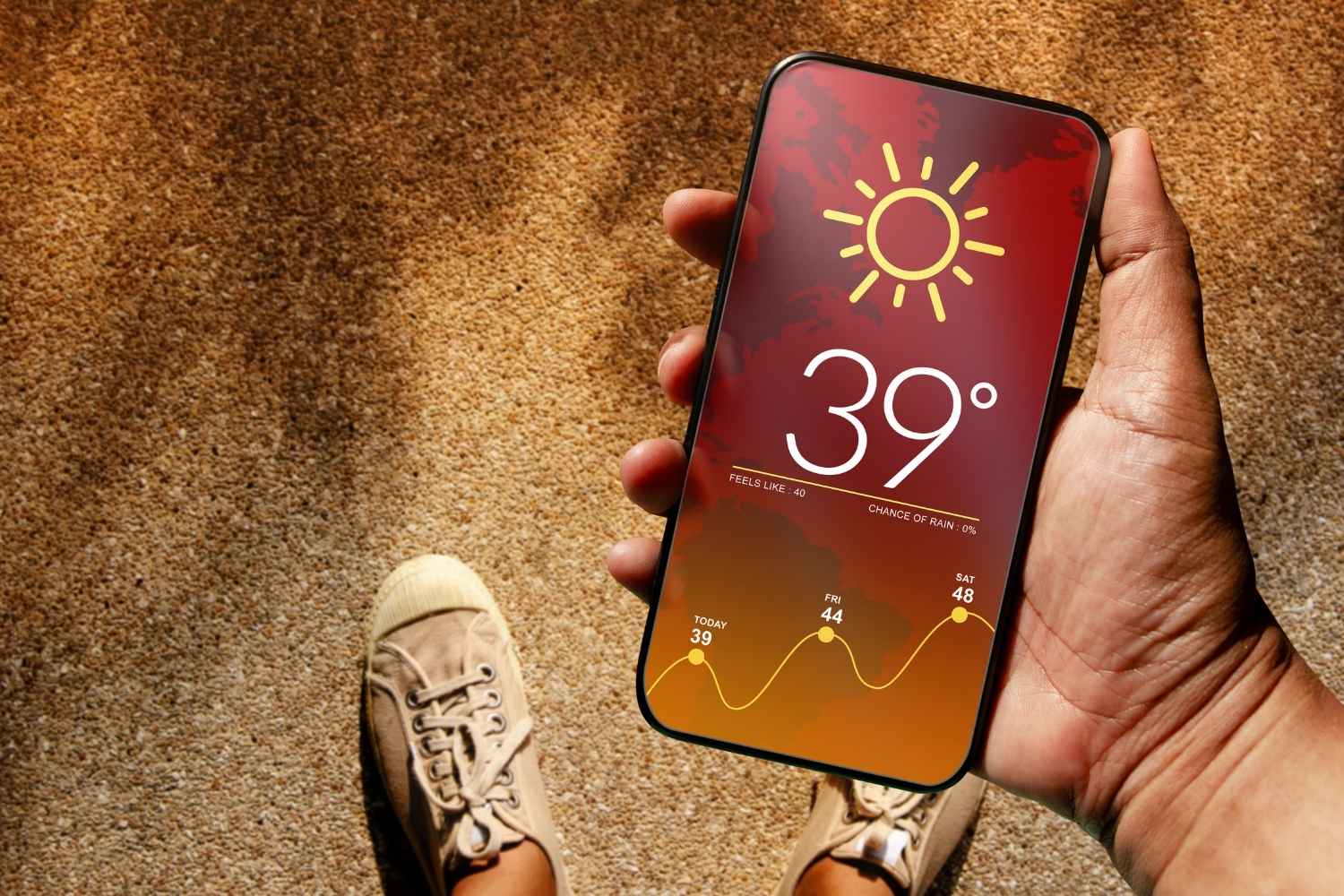Chaleur africaine étouffe l’Italie : températures jusqu’à 10°C au‑dessus de la moyenne et villes en alerte rouge et orange