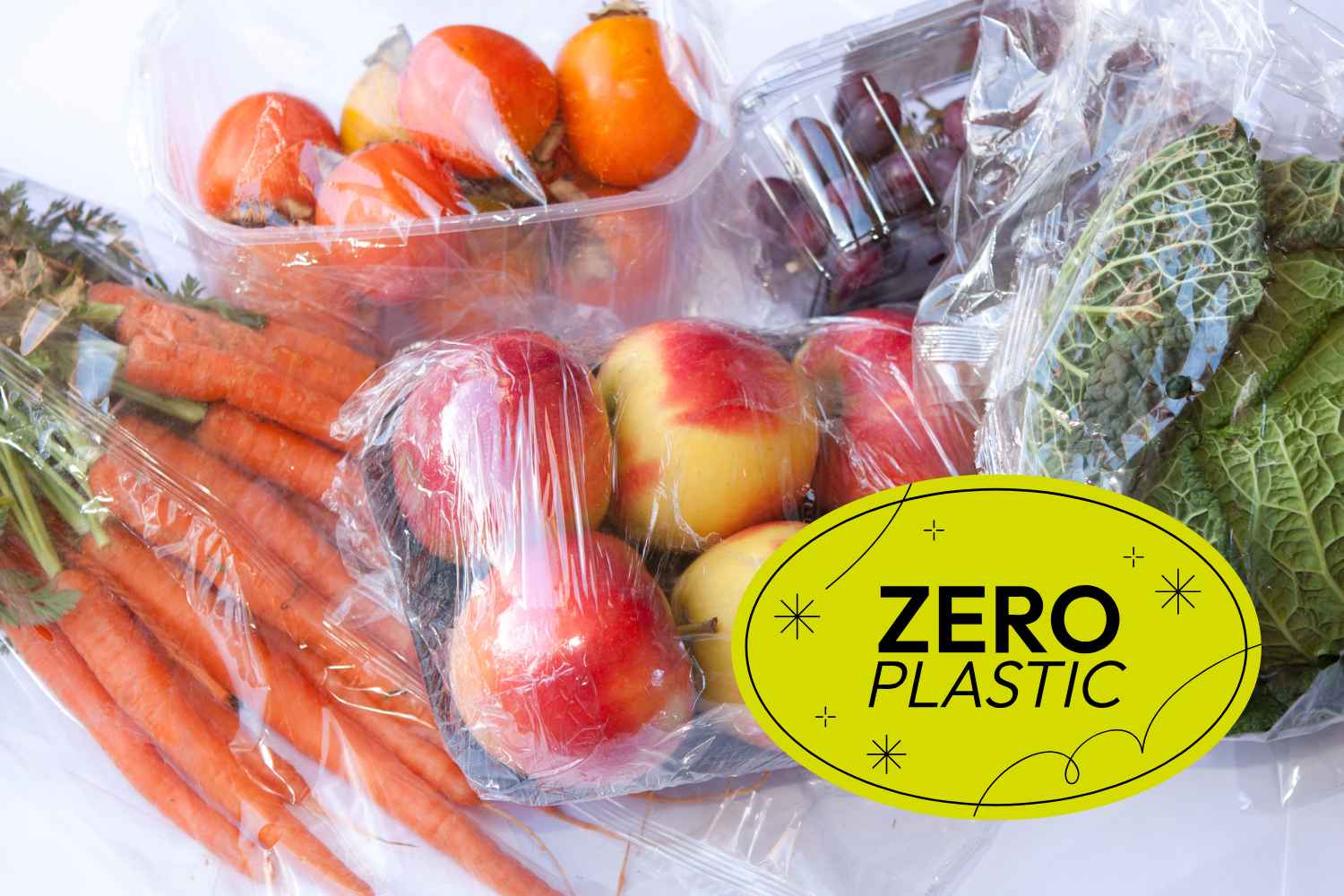 Emballages de fruits et légumes au supermarché : fini le plastique, biodégradables et compostables