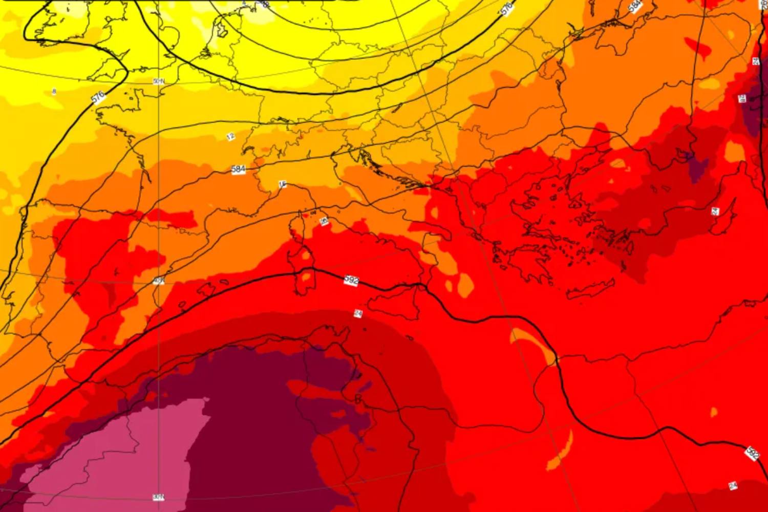 Météo ce week-end : anticyclone subtropical avec 38 °C au sud, mais courte durée