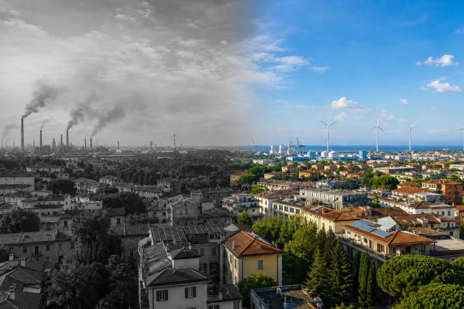 Pollution en baisse en Italie : réduction de 30 % des émissions par rapport à 1990 — les raisons du succès
