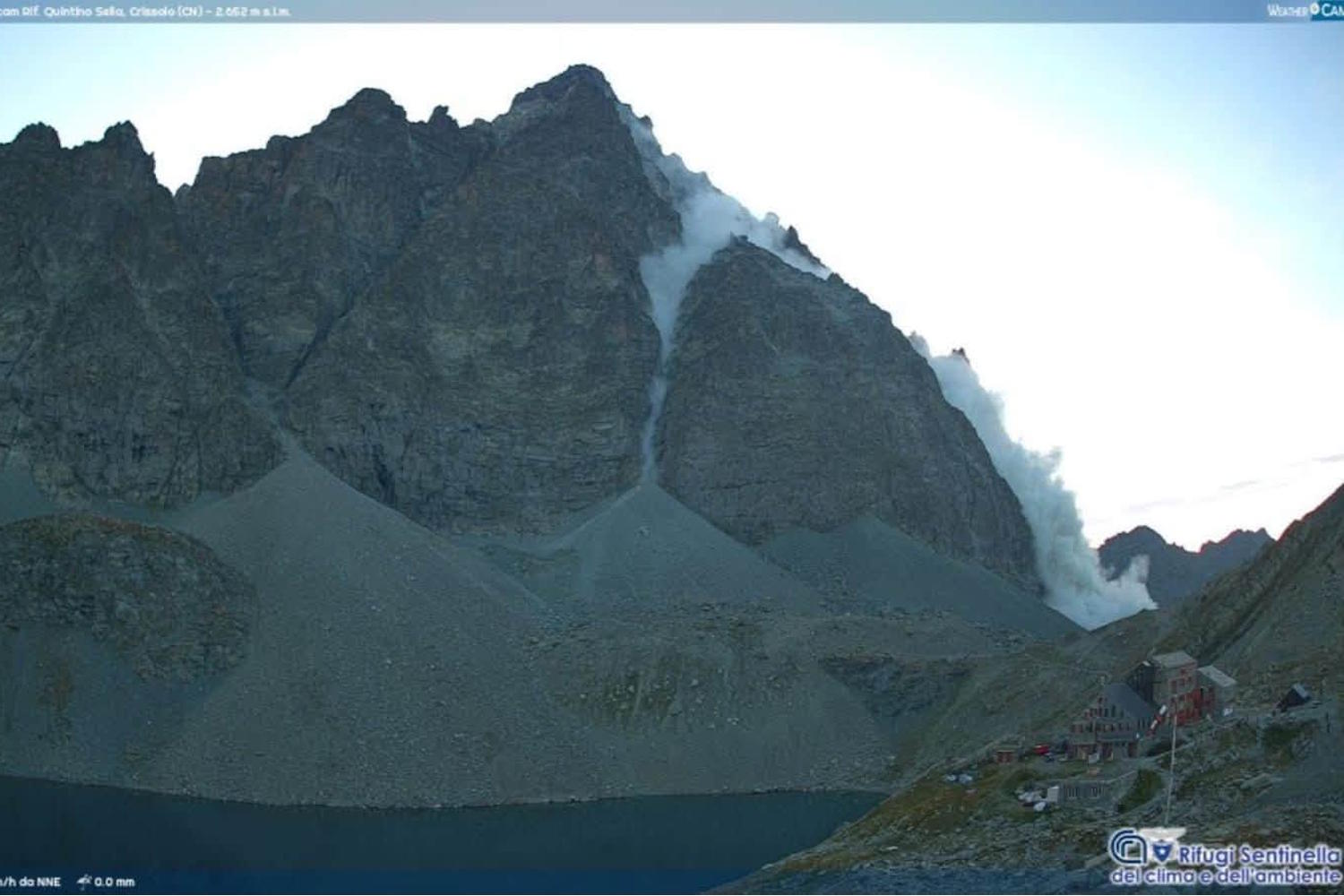 Glissement de terrain effrayant et soudain sur le Monviso : les Alpes, sous tension, sont de plus en plus fragiles et instables