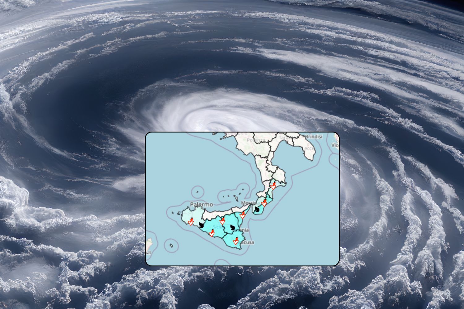 Cyclone méditerranéen en approche dans le Sud : Sicile et Calabre à risque de médicane ? Que disent vraiment les experts