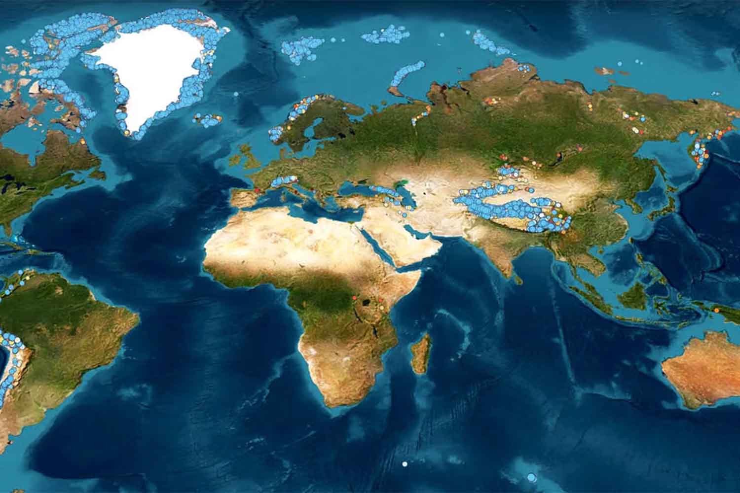 Combien de temps durent les glaciers du monde entier ? Cette carte tente de le calculer, un par un
