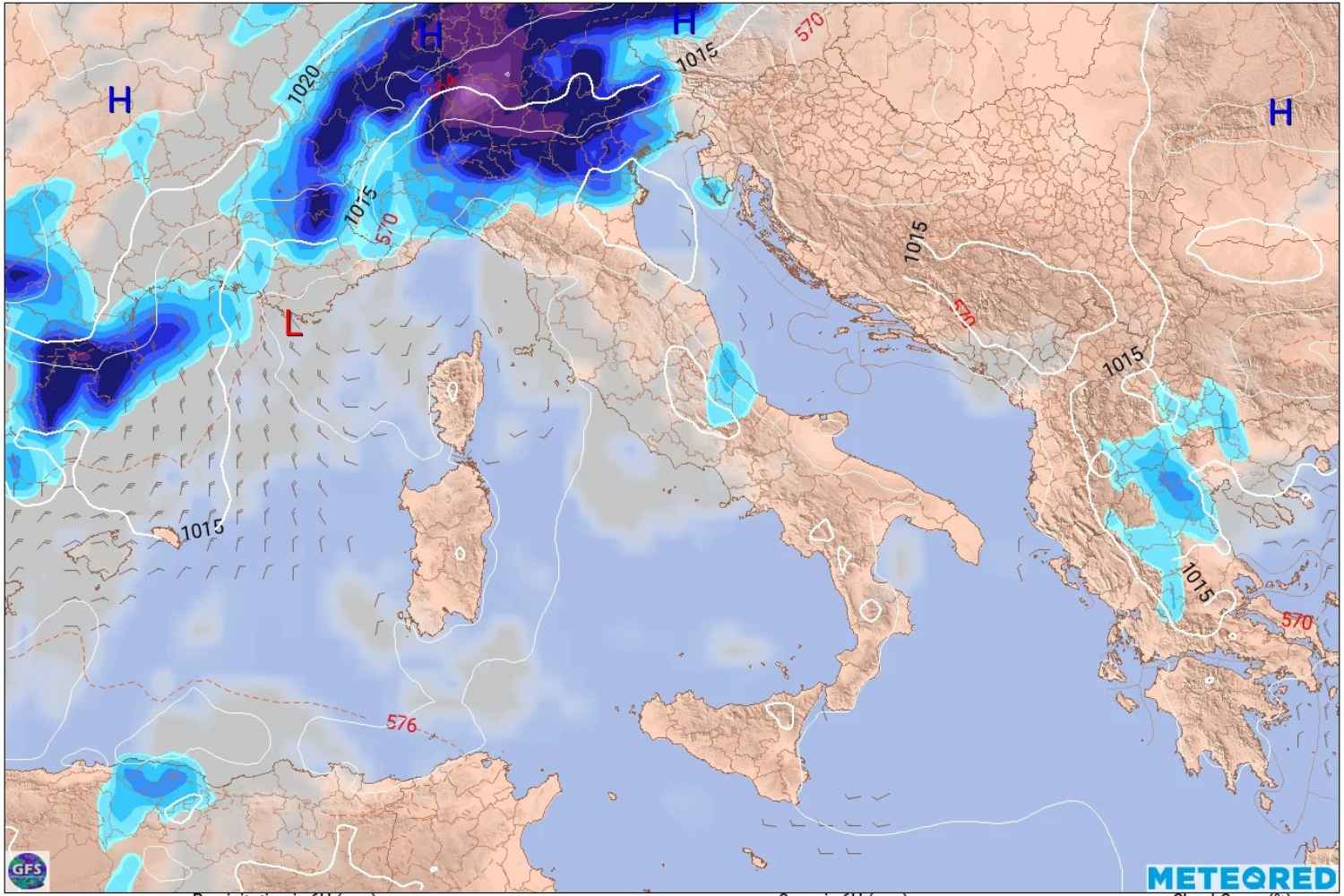 Fin de la chaleur africaine : l’air polaire apporte de forts orages en Italie — depuis quand et où