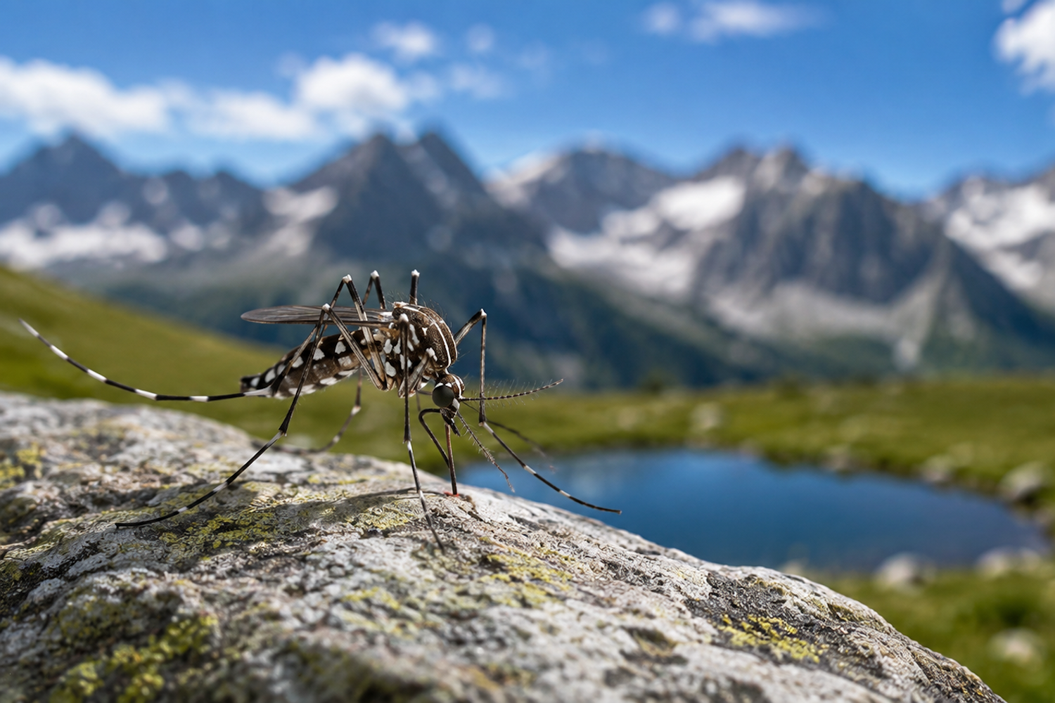 Moustique tigre pas seul : une espèce invasive résiste au froid et se propage dans les Alpes