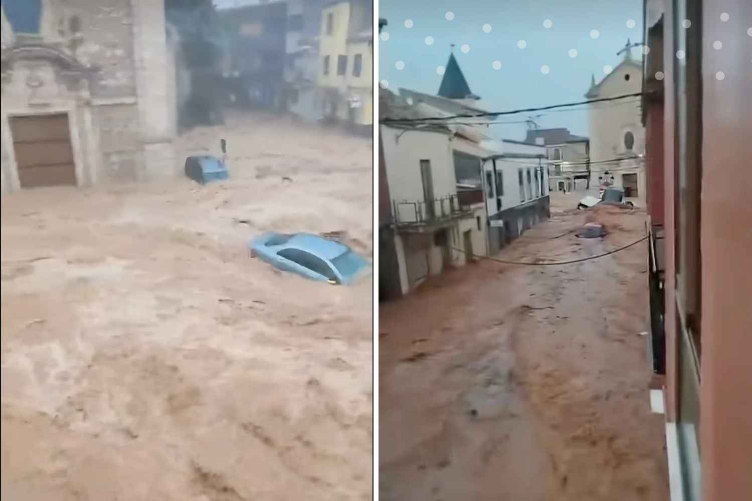 L'Espagne frappée par les pluies: 142 litres en quelques heures à Madrigueras, une femme de 102 ans meurt