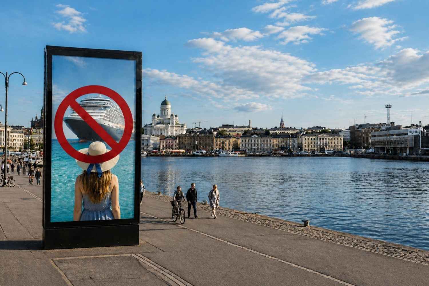 Helsinki dit stop à la publicité des combustibles fossiles : voitures, croisières et avions dans le collimateur
