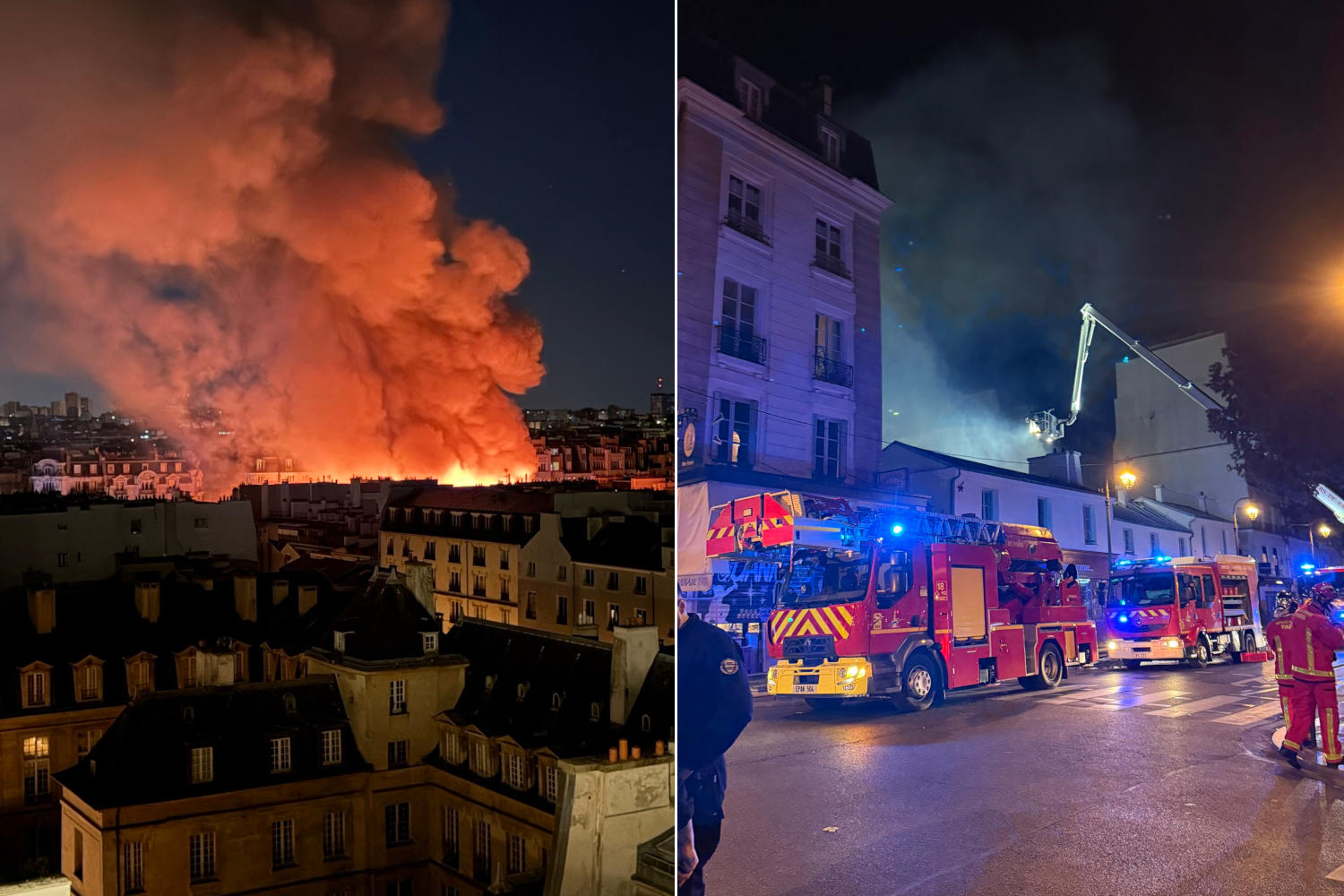 Incendie majeur ravage le Marché des Enfants Rouges, le plus ancien marché couvert de Paris — il ne reste plus rien