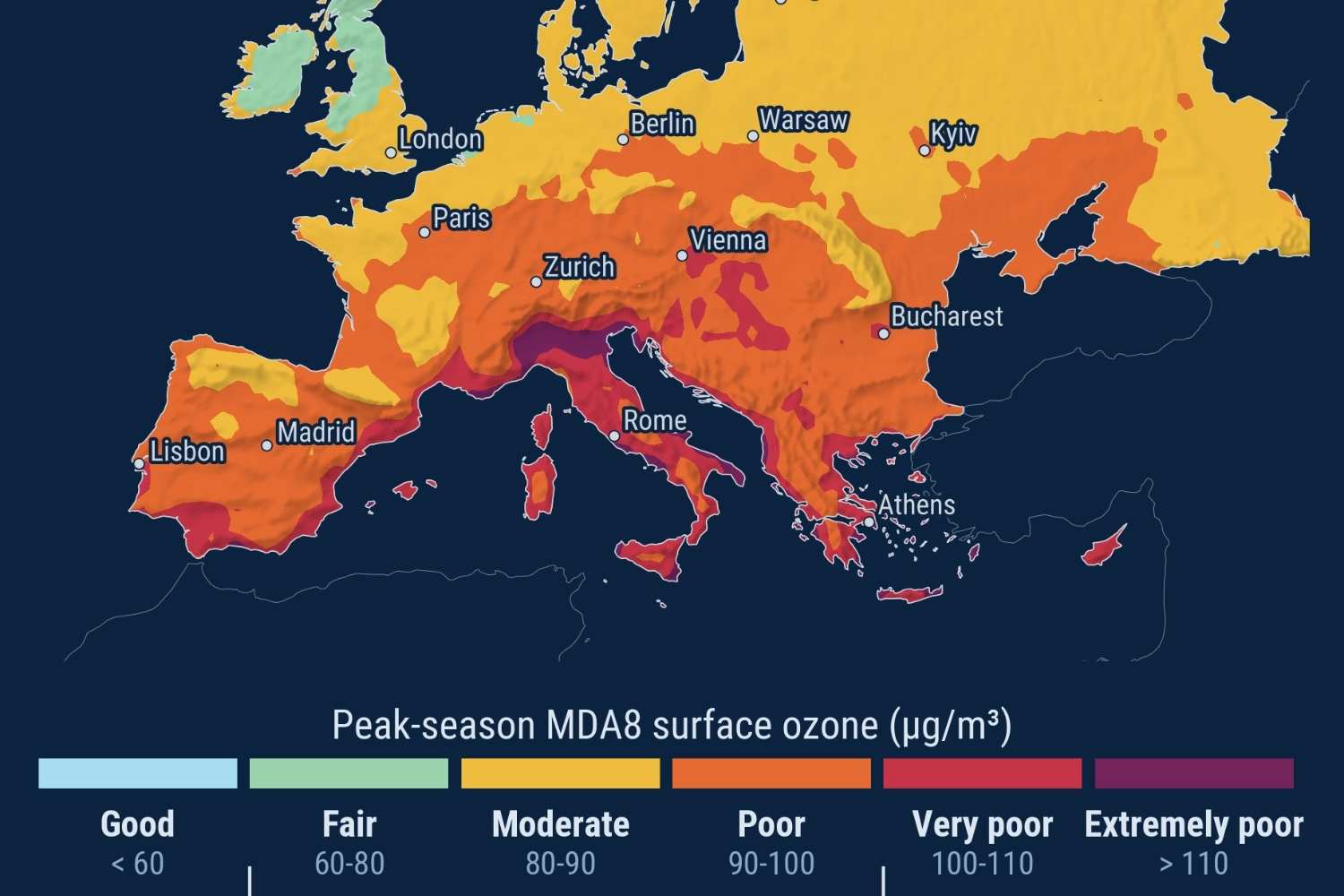 Oublie le trou : pourquoi l’ozone devient-il un sérieux problème, surtout dans le nord de l’Italie ?